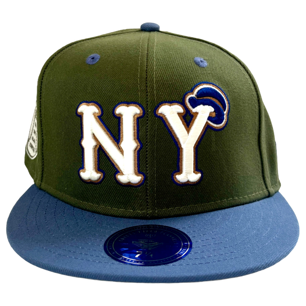 Negro League Fitted Hat 7 1/4 New York Black Yankees Ebbets Field Flannels NWT